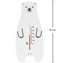 Imagem de Termômetro de Banheira Buba Termômetro de Banho Infantil para Bebê Urso Polar Branco