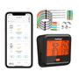 Imagem de Termômetro de carne Bluetooth CharMeter com 4 sondas e controle de aplicativos