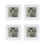 Imagem de Termômetro Digital Interno E Externo, Higrômetro, 4 Unidades, Monitor LCD Para Temperatura E Umidade