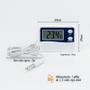 Imagem de Termometro digital maxima e minima com cabo de 2 metros -50 a +70 incoterm.