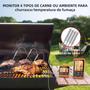 Imagem de Termômetro Digital Sem Fio Para Carne Com Luz De Fundo 4 Sondas 300M Range ThermoPro TP829 BBQ Oven