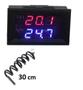 Imagem de Termostato Digital W1209-WK DC12V com Sensor