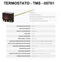 Imagem de Termostato TMS Thermowatt 30C a 80C Com Segurança Em 90C 20A - 05701