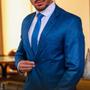 Imagem de Terno/Costume Poliviscose - Azul
