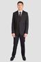 Imagem de Terno Oxford Slim Corte Italiano Masculino - Preto