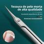 Imagem de Tesoura De Cutícula De Aço Inoxidável Com Ponta Curvada, Lâmina Fina, Cortador De Unhas, Ferramentas