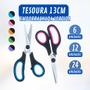 Imagem de Tesoura Multiuso Emborrachada Kit Com 6 / 12 / 24 Unidades P