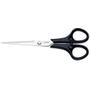 Imagem de Tesoura Para Cabelo Tramontina Supercort Com Lâmina Aço Inox Cabo De Polipropileno Onix 6" 25905166