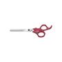 Imagem de Tesoura para Cabelo Tramontina Supercort com Lamina em Aço Inox com Fio Desbaste e Cabo de Polipropileno Rosa 6"
