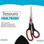 Imagem de Tesoura Profissional Multiuso Escritório Inox 27Cm Elite