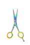 Imagem de Tesoura Profissional para Corte de Cabelo Titânio Multicolor 6 Polegadas Fio Navalha