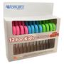 Imagem de Tesoura Westcott Soft Handle Kids, pacote com 12 cores variadas