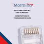 Imagem de Testador De Cabos Multifuncional Rj45  Rj11 com 10 Plug Rj45