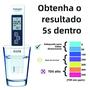 Imagem de Testador Digital de Qualidade da Água TDS/EC - 0-9990 PPM - Medidor Multifuncional