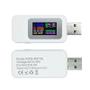 Imagem de Testador USB Tipo C 10 em 1 - Voltímetro e Amperímetro Digital DC