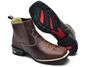 Imagem de Texana Masculina Cano Curto Bota Botina Brete Boots Country Moderna