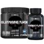 Imagem de Thermo Flame 120 Caps + Glutamina Turbo 150g Black Skull