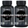 Imagem de Thermo Flame 60 Caps Termogênico Black Skull Kit 2 Potes