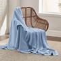 Imagem de Throw Blanket Bedsure 100% algodão Waffle Weave 130 x 180 cm