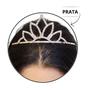 Imagem de Tiara coroa de strass luxo c/ pente para festas casamento