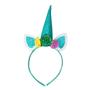 Imagem de Tiara de Unicórnio com Flores - 1 Unidade