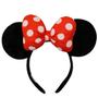 Imagem de Tiara Minnie Mouse Led Laço Vermelho Com Orelhas