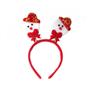 Imagem de Tiara Natalina - Boneco de Neve com chapéu - Cromus Natal - 01 unidade  - Rizzo