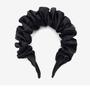 Imagem de Tiara Scrunchie de Cetim Preto