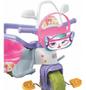 Imagem de Tico-tico Triciclo Menino Zoom Meg Com Aro de Proteção Haste Suporte para os pés - Magic Toys 2711