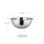Imagem de Tigela Bowl 20 Cm Em Aço Inox Prata Cozinha Completa Funcional 