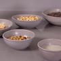 Imagem de Tigela bowl 700ml salada petiscos  Cinza Petra