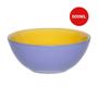 Imagem de Tigela Bowl De Cerâmica Oxford 600Ml 16Cm - Lilás E Amarelo