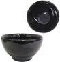 Imagem de Tigela / cumbuca de porcelana bowl preta 500ml - PORCELANAS HR