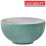 Imagem de Tigela / cumbuca de porcelana bowl relevo verde frozen hauskraft 540ml