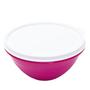 Imagem de Tigela Maravilhosa Tupperware Pink Com Tampa Branca 500Ml