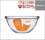 Imagem de Tigela Plus Vidro Bowls Saladeira 1Lt - Marinex - Média 03