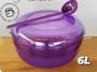 Imagem de Tigela Premier 6 litros + Concha Policarbonato Roxa Tupperware