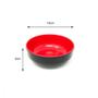 Imagem de Tigela Redonda Melamina Bowl Estilo Oriental Cozinha Pote Plástico Resistente Sopeira Sopa Caldos Saladeira Rodízio 16cm