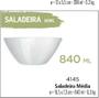 Imagem de Tigela Saladeira Bowl Grande 2300Ml Branca Marinex 06 Uni