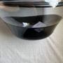 Imagem de Tigela tupperware elegância 4,5 litros policarbonato transparente e preto 