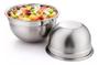 Imagem de Tigela Vasilha Inox Bowl Multiuso Profissional Bolos Doces Salgados Massas Saladas Cozinha 26cm