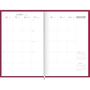 Imagem de Tilibra - Planner Executivo Costurado 13,4 x 19,2 cm Lume 2024 - Mostarda - Tilibra