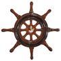 Timão Roda Leme Navio Decorativa Enfeite Parede Resina 31cm - M3 Decoração Imagem de Timão Roda Leme Navio Decorativa Enfeite Parede Resina 31cm
