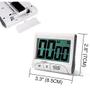 Imagem de Timer Digital magnético com alarme sonoro e visor LCD para cozinha