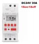 Imagem de Timer Digital Programador Interruptor Tm919-30a 24v Tri Din