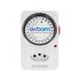 Imagem de Timer Mecânico Analógico Temporizador De Tomadas 100/220v - Exbom