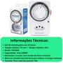 Imagem de Timer Temporizador Bivolt Programável Analógico 
