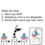Imagem de Tinta 1L Preto Compatível Para Recarga 664 673 L385 L395 L396 L455 L475