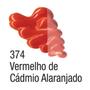 Imagem de Tinta á Óleo para Tela 20ml Vermelho de Cádmio Alaranjado 374 Acrilex