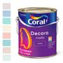 Imagem de Tinta Acrílica Lavável Decora Matte Fosca Coral 3,2l